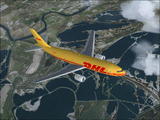 DHL over france photo 18357