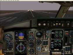 FS2004 B757 B767 Panel FS2002 A Wonderful B757s And B767s