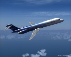 FS2004 Boeing B717 Based Original SGA MD95 With Blue 1