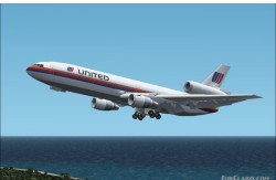 FS2002 United Airlines Dc-10 Colors Airliner aircraft