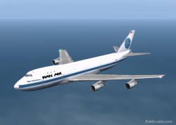 FS2004 PAN Boeing 747-121 SCD Clipper Maid Seas N739PA